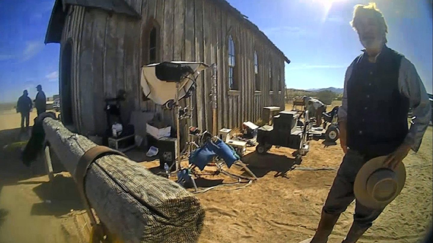 FILE &#8211; In this image taken from video released by the Santa Fe County Sheriff&#8217;s Office, Alec Baldwin speaks with investigators following a fatal shooting on a movie set in Santa Fe, N.M. A New Mexico judge is considering an array of restrictions on evidence, testimony and arguments ahead of a trial for Alec Baldwin. The Monday, July 8, 2024, pretrial hearing sets the stage for Baldwin to appear in court this week on a single charge of involuntary manslaughter in the death of a cinematographer. (Santa Fe County Sheriff&#8217;s Office via AP, File)