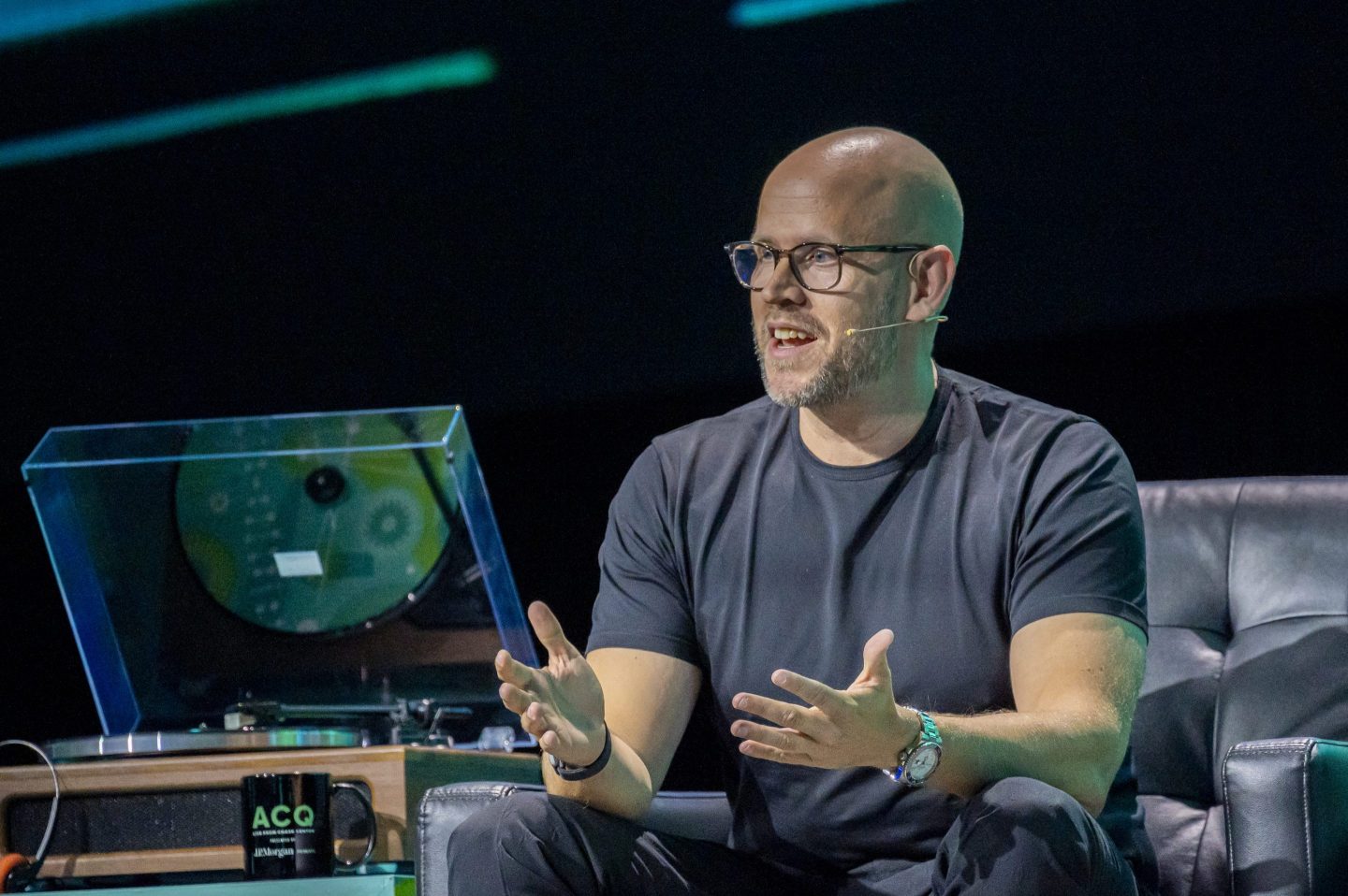 Spotify shares surge on subscriber gains, first annual profit