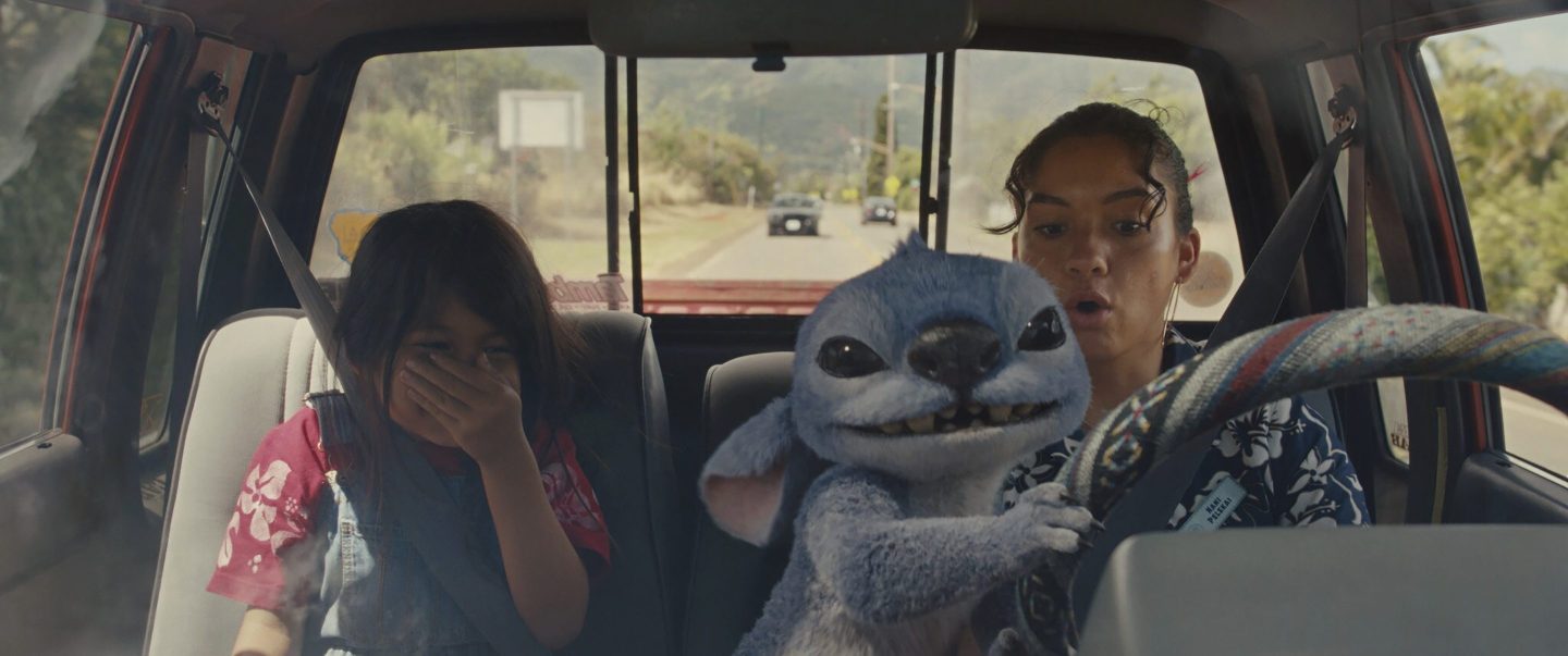 This image shows Maia Kealoha, left, and Sydney Agudong in a still from the film &#8220;Lilo &amp; Stitch.&#8221; (Walt Disney Studios Motion Pictures via AP)