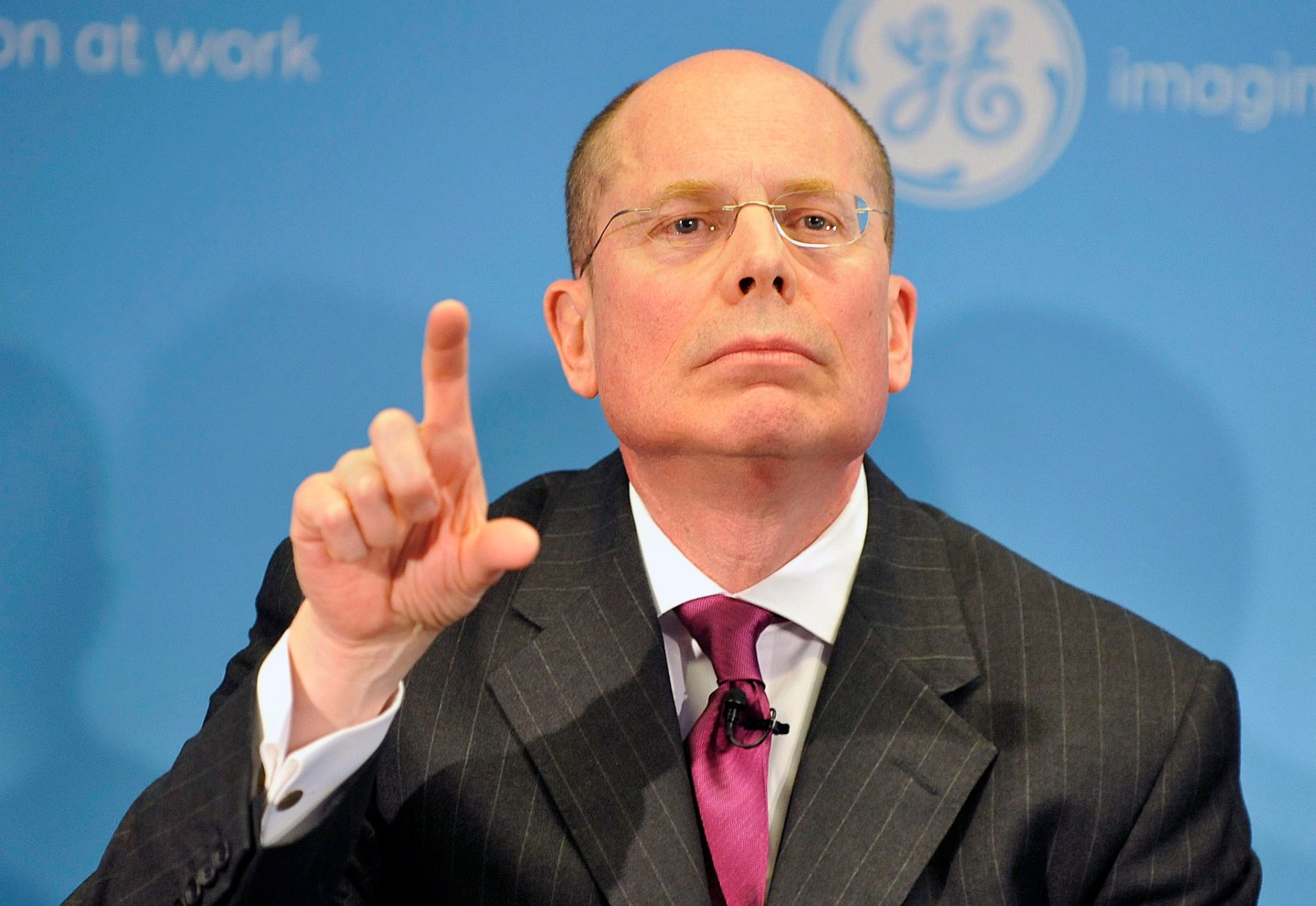 UNITED STATES &#8211; MAY 07:  Stephen Hemsley, chief executive officer of UnitedHealth Group Inc., speaks at a press conference on General Electric Co.&#8217;s new health-care initiative in Washington, D.C., U.S., on Thursday, April 7, 2009. GE plans to spend $6 billion by 2015 on health-care products, financing and partnerships designed to make more efficient, lower-cost treatment available worldwide.  (Photo by Jay Mallin/Bloomberg via Getty Images)
