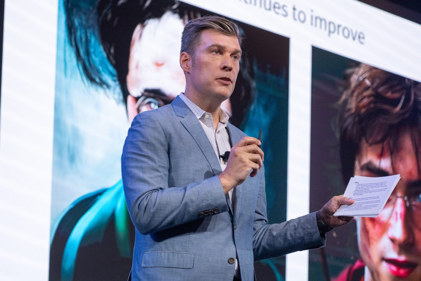 Russell Wald, executive director at the Stanford Institute for Human-Centered AI, speaks at Fortune Brainstorm AI Singapore on July 23. 