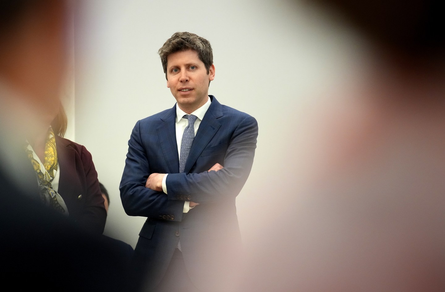 WASHINGTON, DC &#8211; JULY 22: Sam Altman, CEO of OpenAI, delivers remarks at the Integrated Review of the Capital Framework for Large Banks Conference at the Federal Reserve on July 22, 2025 in Washington, DC. The conference brings together experts to discuss regulatory policy and the implications on the financial system (Photo by Andrew Harnik/Getty Images)