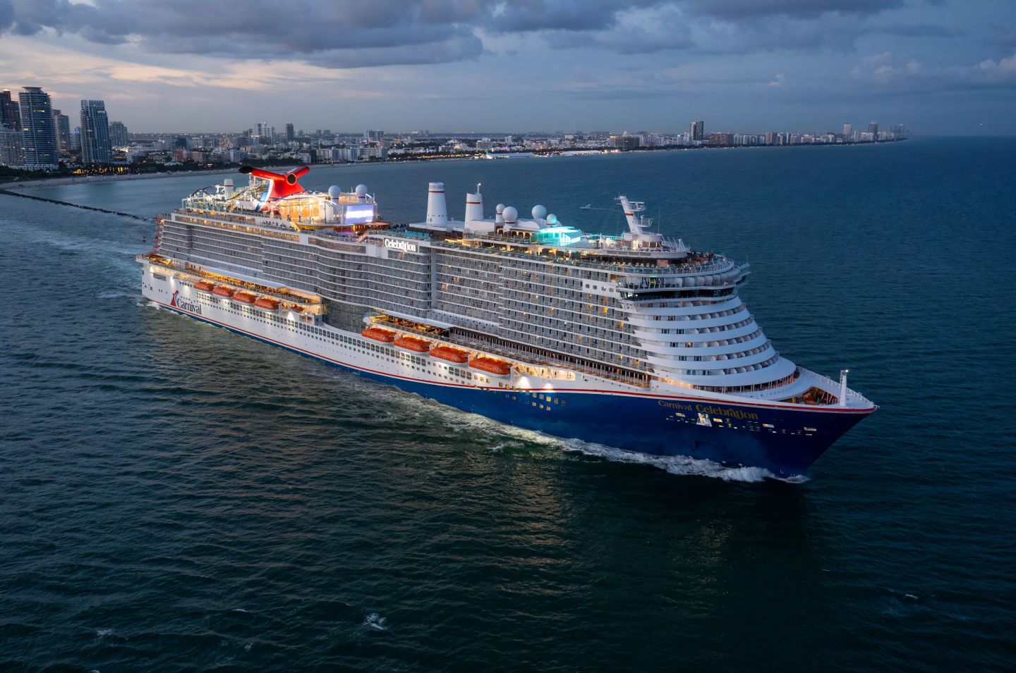 Carnival&#8217;s Celebration is a 180,000-ton ship that can carry more than than 6,400 passengers.
