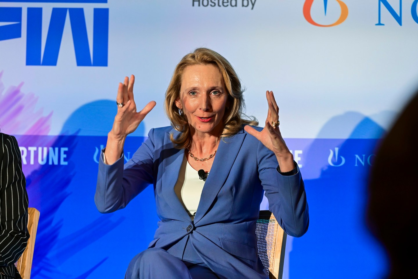 Logitech CEO Hanneke Faber says she would consider adding an AI agent to her board of directors