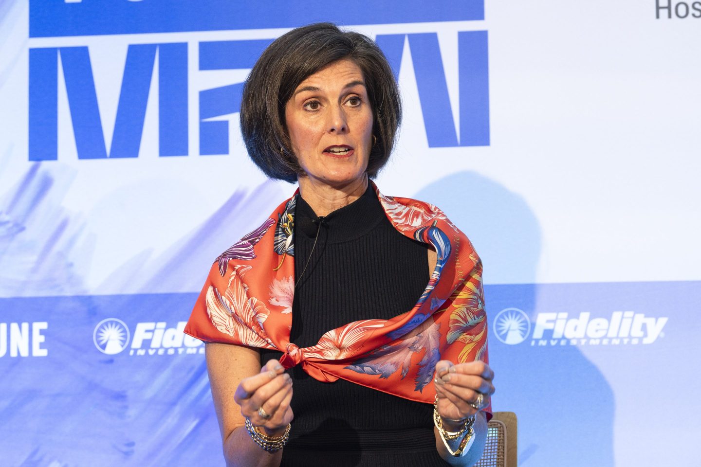 028<br />
TUESDAY, OCTOBER 14th, 2025 Washington, D.C., USA<br />
Most Powerful Women Summit 2025 
11:00 – 11:45 AM<br />
MPW ROUNDTABLE SESSIONS<br />
Legacy in Motion: Empowering Women Through the Great Wealth Transition<br />
Hosted by Fidelity
Over the next two decades, an unprecedented $124 trillion in assets will pass intergenerationally to women—particularly millennial and Gen X daughters—spotlighting the need for next level estate and financial planning. In this session, experts will demystify how to start candid family conversations between spouses and with their adult children, address expectation gaps around spending versus preserving wealth, and explore the unique roles of primary earners, secondary spouses, and eldest daughters bearing planning burdens. You’ll discover actionable strategies for building, protecting, and confidently transferring wealth to forge a lasting, values driven legacy.
Discussion Leaders:  Jean Chatzky, Chief Executive Officer, HerMoney Media<br />
Connie Collingsworth, Former Chief Operating Officer and Chief Legal Officer, Gates Foundation<br />
Karla Valas, Head of Private Wealth Management and Executive Services, Fidelity Investments<br />
Moderator: Ellie Austin, Fortune
Photograph by Melissa Flynn/Fortune