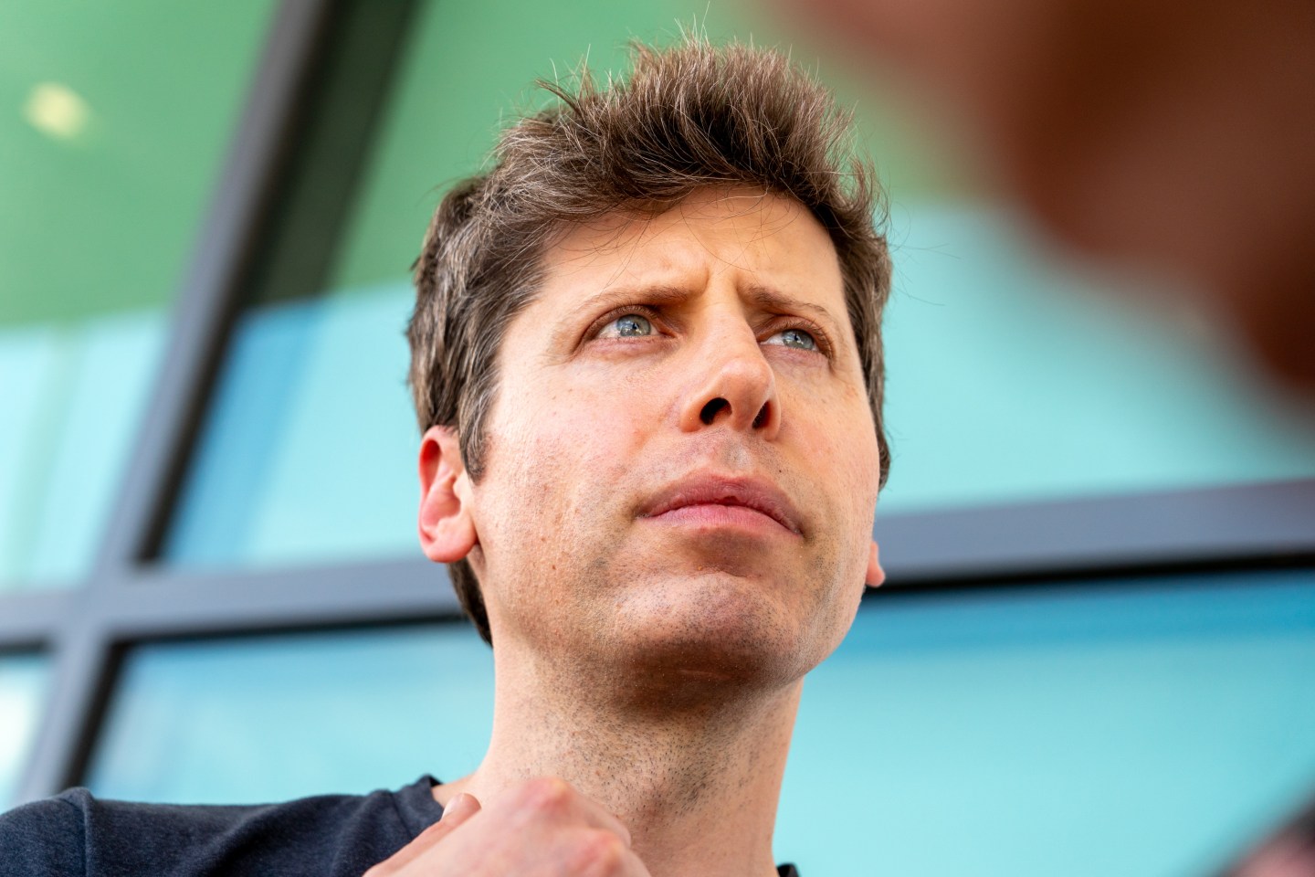 Sam Altman, CEO of OpenAI, during a media tour of the Stargate AI data center in Abilene, Texas, on Sept. 23, 2025. 