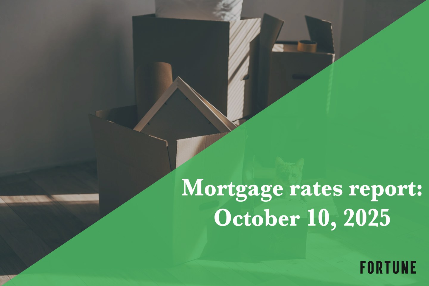 Current mortgage rates report for Oct. 10, 2025: Rates remain steady