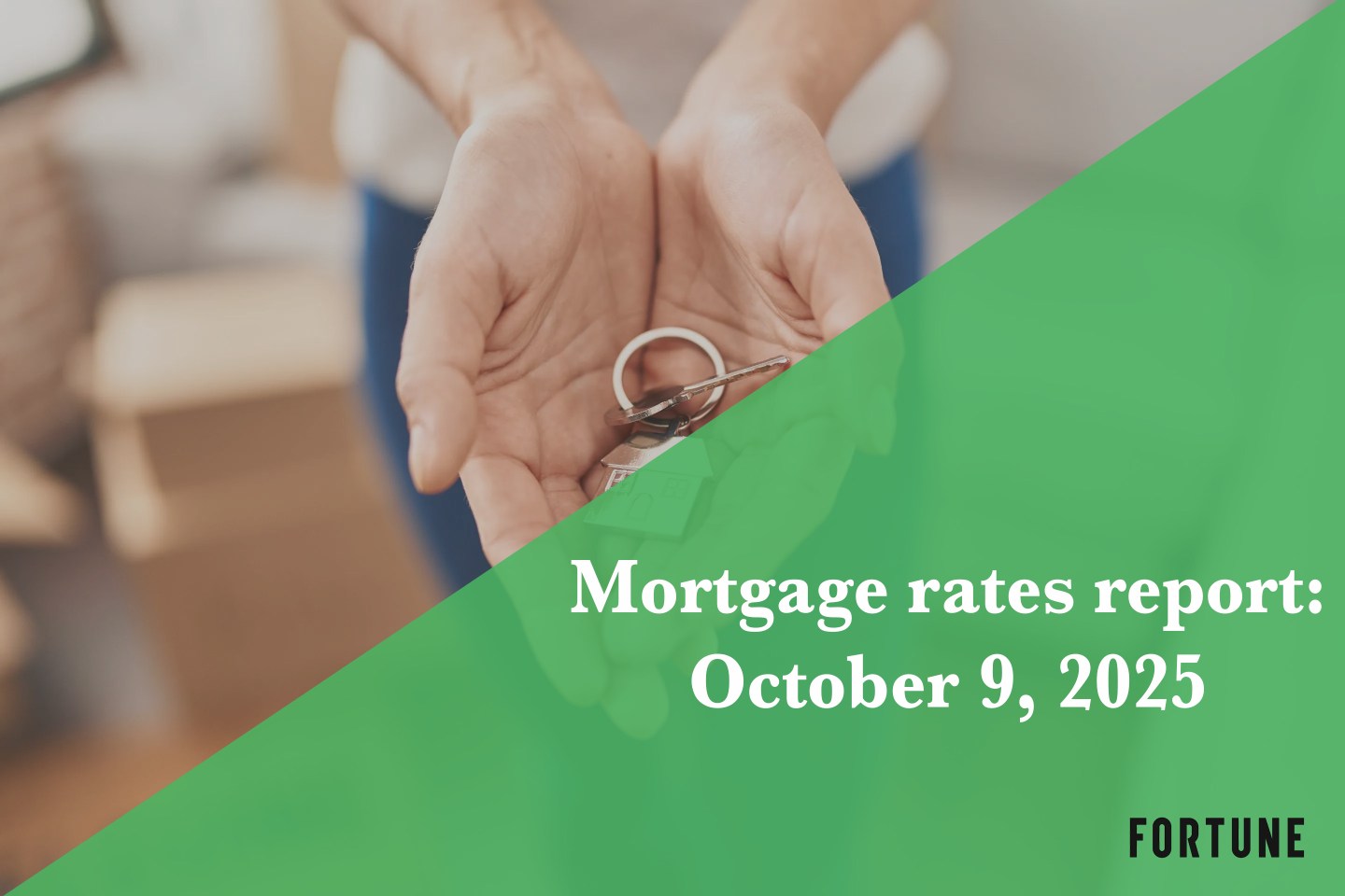 Current mortgage rates report for Oct. 9, 2025: Rates hold steady